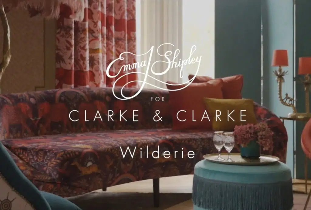 the wilderie collection by emma j shipley and clarke & clarke - Stillorgan Decor