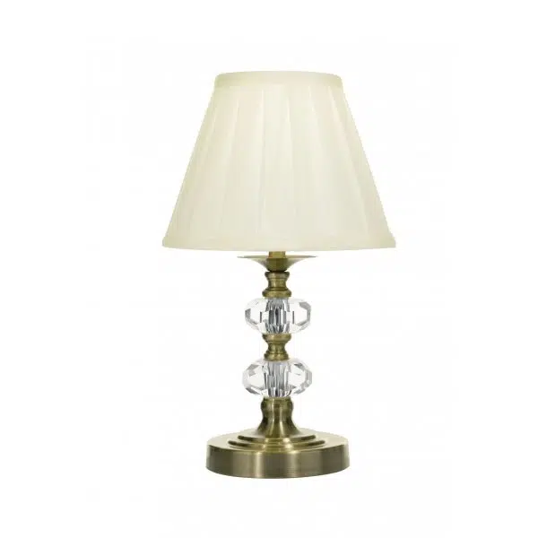 elegant touch lamp with tapered shade - Stillorgan Decor