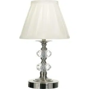 elegant touch lamp with tapered shade