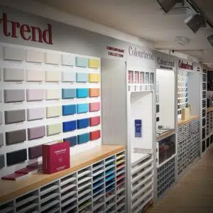 Colourtrend paints display Dublin store