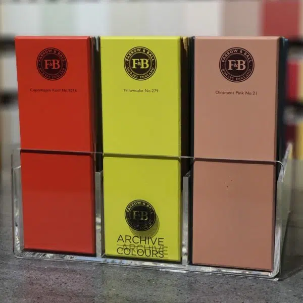 Image of Farrow & Ball Archive Paint Colour Display