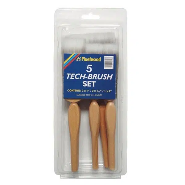 5pc tech brush set - Stillorgan Decor