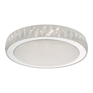 crystallized flush ceiling light medium - Stillorgan Decor