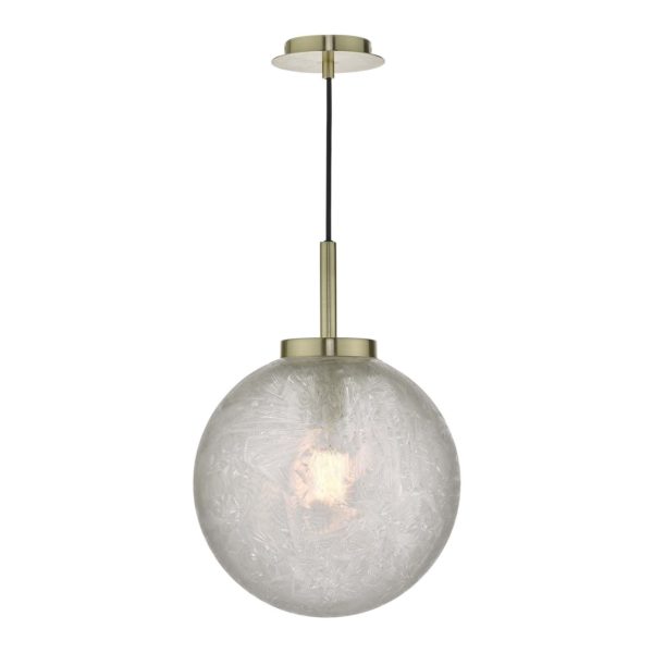 ice crystal shade single pendant - Stillorgan Decor