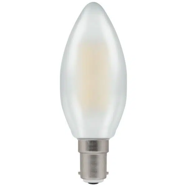 LED Filament Candle 5W SBC-B15d 2700k Warm White - Stillorgan Decor
