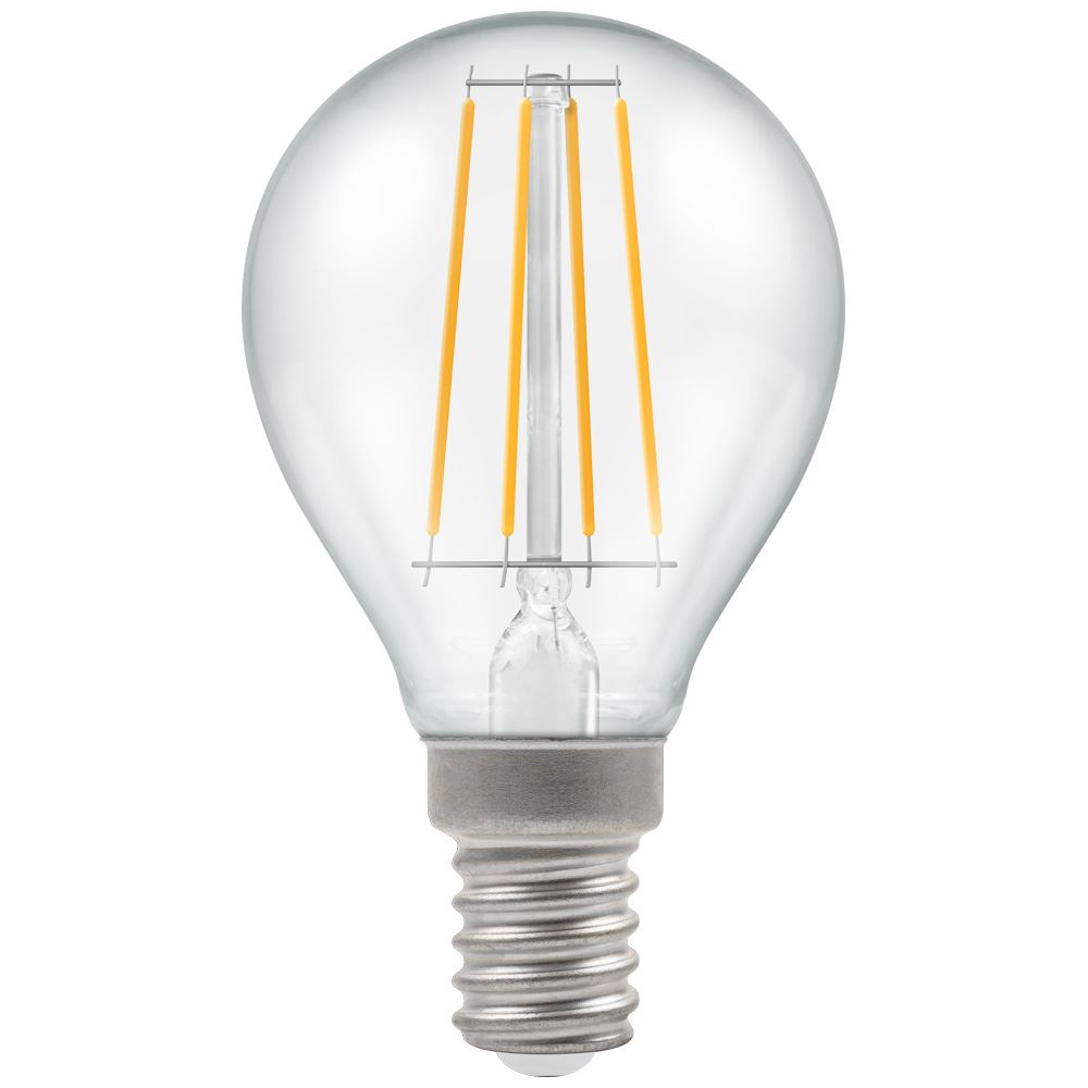 LED apvali gijos skaidri, reguliuojamo ryškumo, 5 W, 2700 K, SES-E14 1 vnt. LED apvali gijos skaidri, reguliuojamo ryškumo, 5 W, 2700 K, SES-E14 - Stillorgan Decor