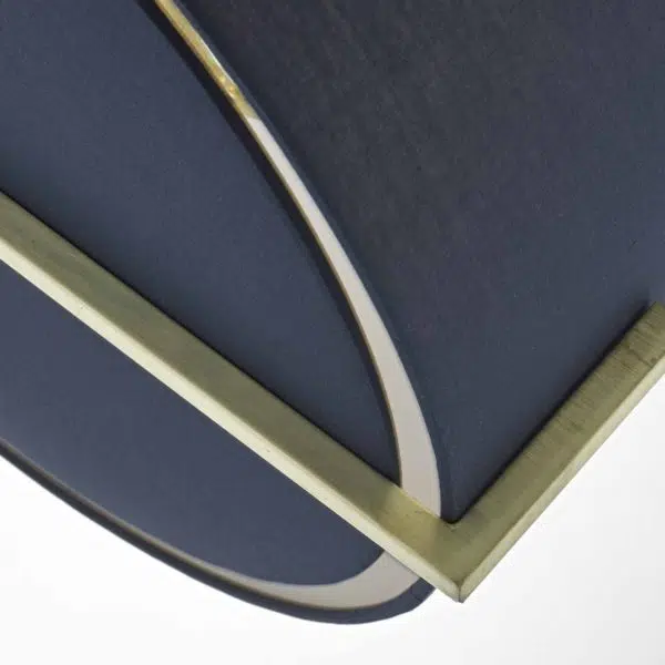 elegant modern shaded pendant ceiling navy - Stillorgan Decor