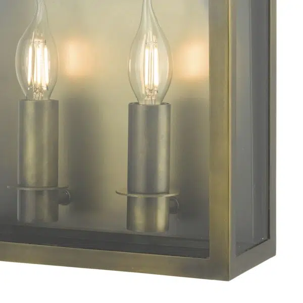 contemporary coach lantern wall light - Stillorgan Decor