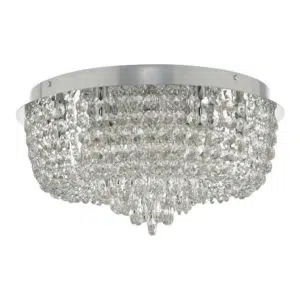 spectacular crystal flush light fitting - Stillorgan Decor