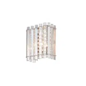 opulent glass droplet wall light