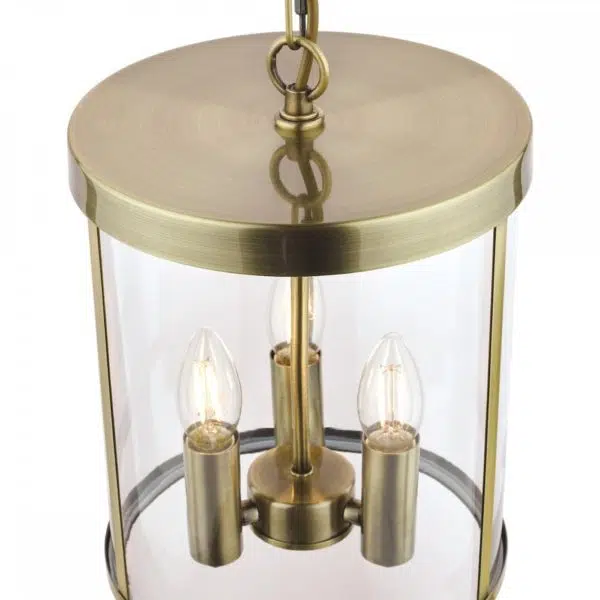 laura ashley selbourne 3 light antique brass - Stillorgan Decor