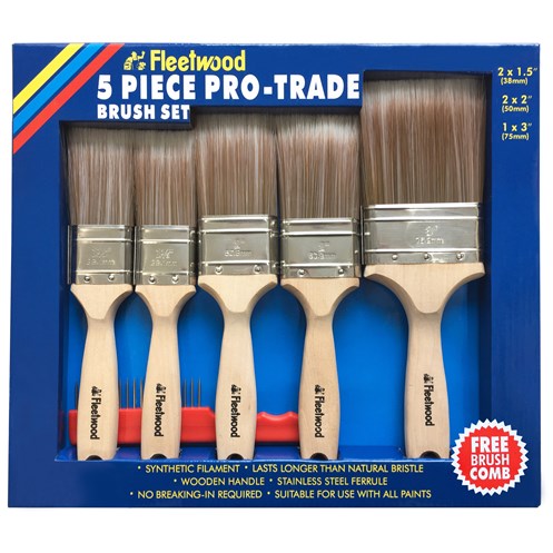 fleetwood 5 daļu profesionālas otu komplekts 1 5 daļu profesionālu otu komplekts - Stillorgan Decor
