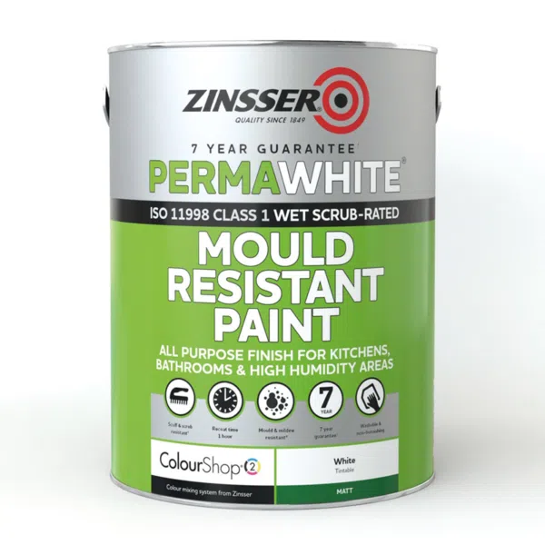 perma white anti-mould interior paint - Stillorgan Decor