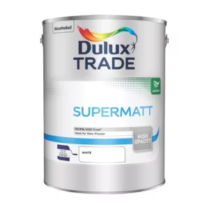 dulux supermatt white voc free interior wall & ceiling paint - Stillorgan Decor