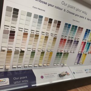 Dulux Mixlab Paint Colour Display