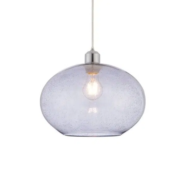 easyfit speckled glass grey pendant shade - Stillorgan Decor