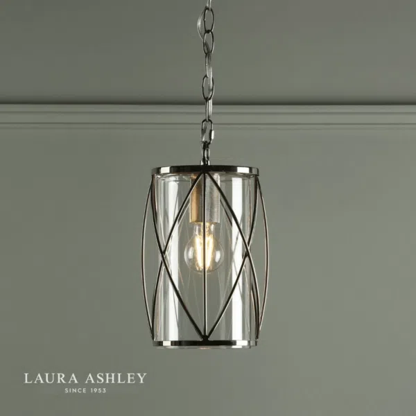 laura ashley beckworth lantern pendant - Stillorgan Decor