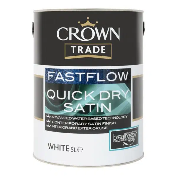 crown fastflow satin white - Stillorgan Decor