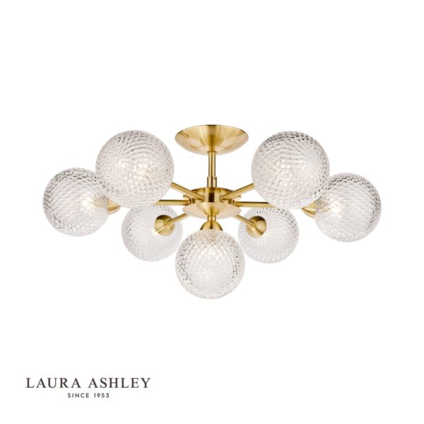 laura ashley atherton 7 light ceiling light - Stillorgan Decor