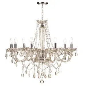 timeless 8 light crystal chandelier - Stillorgan Decor