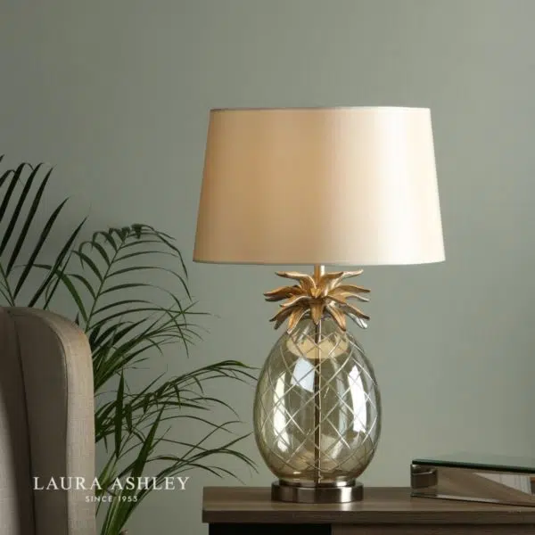 laura ashley pineapple table lamp champagne glass - Stillorgan Decor