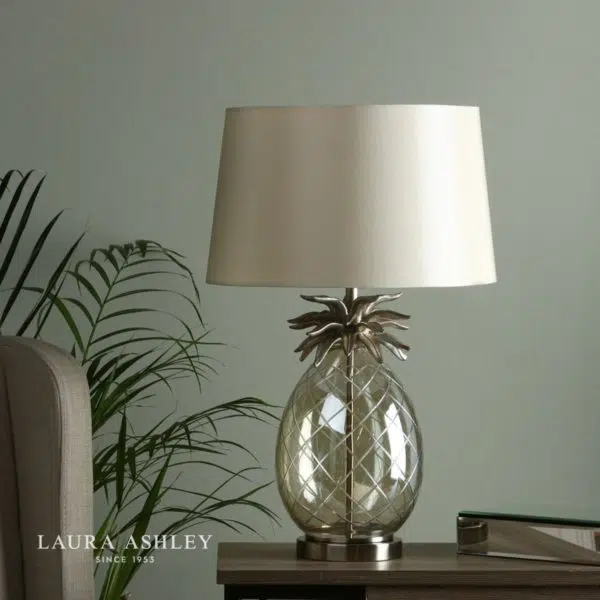 laura ashley pineapple table lamp champagne glass - Stillorgan Decor