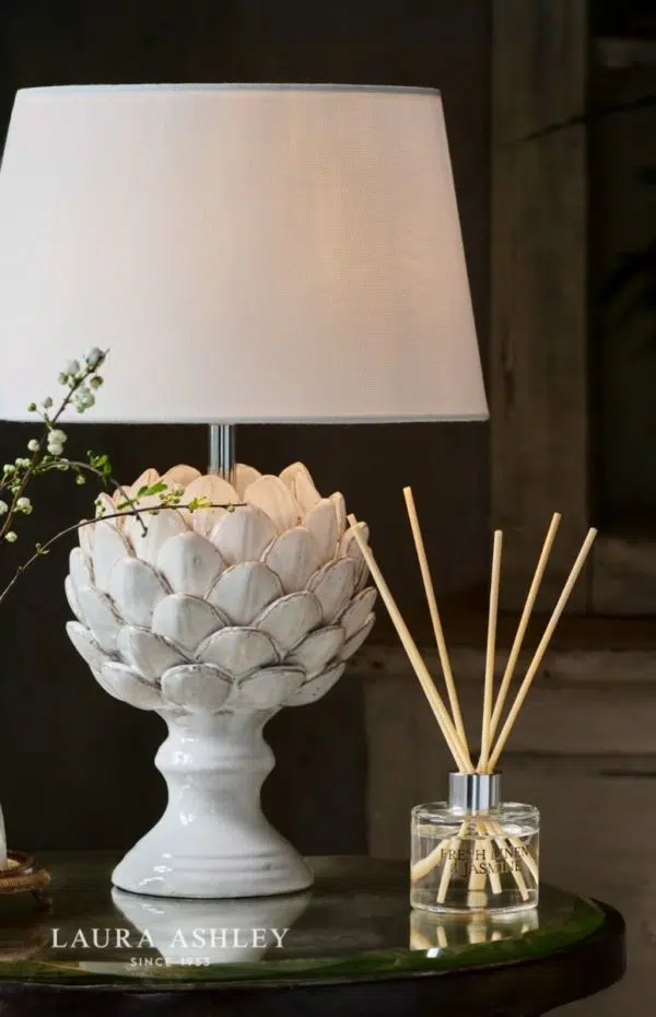 laura ashley artichoke ceramic table lamp - Stillorgan Decor