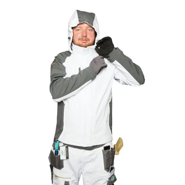 s-tex painters jacket grey/white - Stillorgan Decor