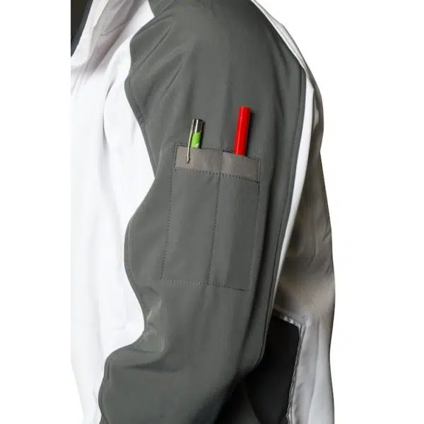 s-tex painters jacket grey/white - Stillorgan Decor