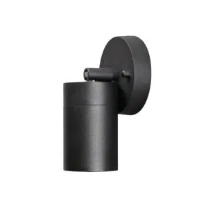 modern smart adjustable outdoor spotlight black - Stillorgan Decor