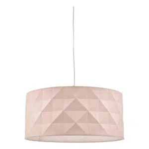 easyfit textured pink ceiling pendant shade - Stillorgan Decor