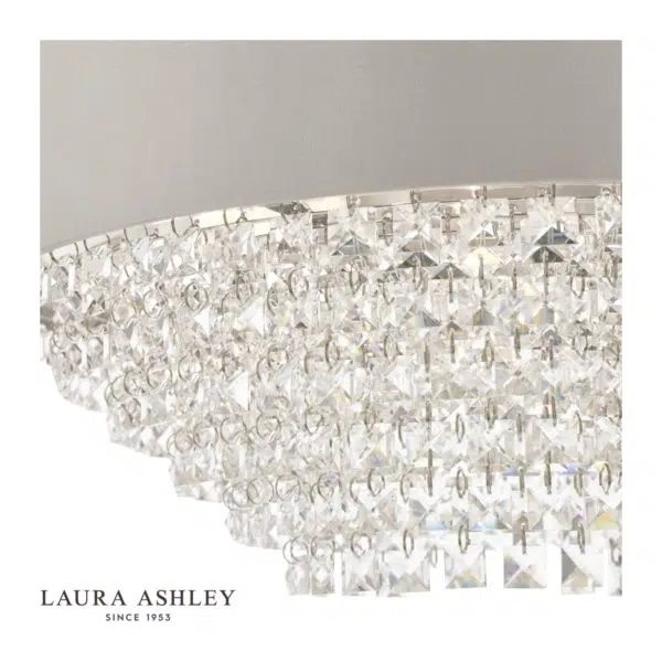 laura ashley carrington sparkling pendant light - Stillorgan Decor