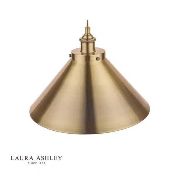 laura ashley rufus pendant antique brass - Stillorgan Decor