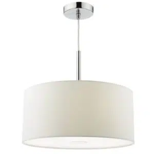 easyfit elegant white ceiling pendant shade - Stillorgan Decor