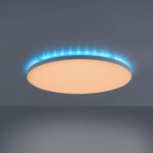 modern round simple remote controlled ceiling light - Stillorgan Decor