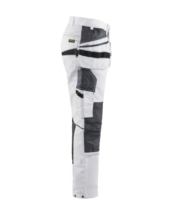 blaklader trousers w/stretch 1096 1098 white/black - Stillorgan Decor