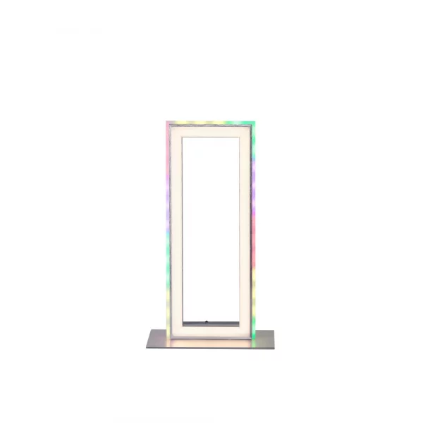 remote controlled led rectangular colour change table lamp - Stillorgan Decor