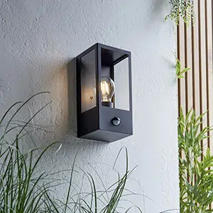 classic box lantern outdoor light with pir sensor - Stillorgan Decor