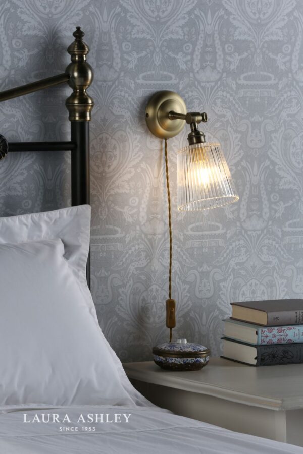 laura ashley callaghan wall light - plug-in - Stillorgan Decor