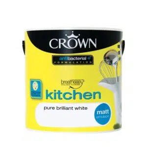 crown kitchen washable matt white - Stillorgan Decor