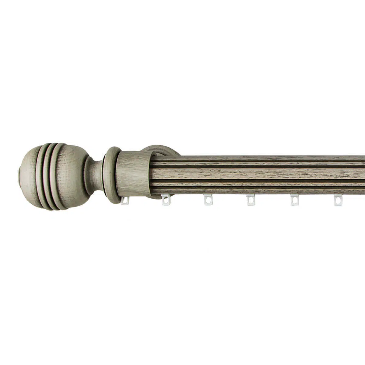 Crown Curtains Regal Glided Reeded Curtain Pole with many Colour Options Available