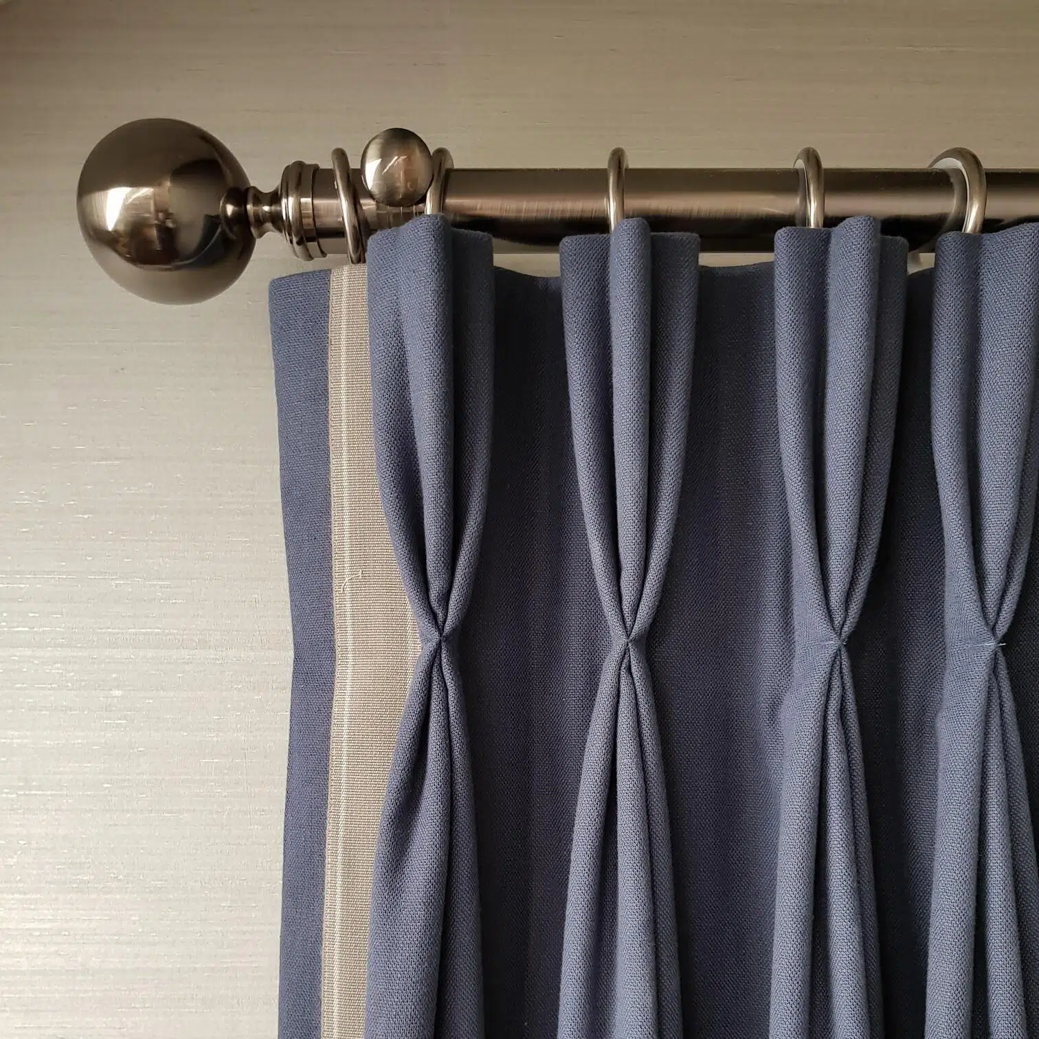 Custom Curtains and Curtain Pole