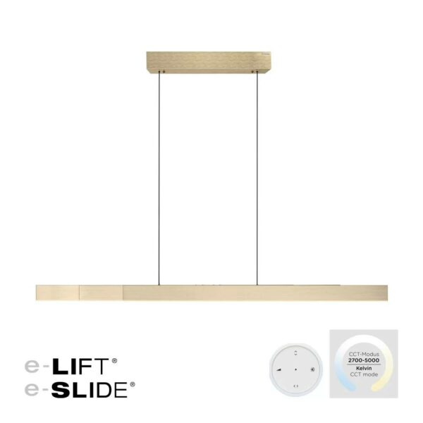 extendable rise and fall remote controlled dimmable pendant - Stillorgan Decor