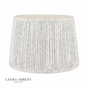 laura ashlet mille fleur lamp shade silver 30cm - Stillorgan Decor