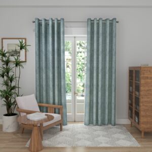 silhouette 'teal' curtains - Stillorgan Decor