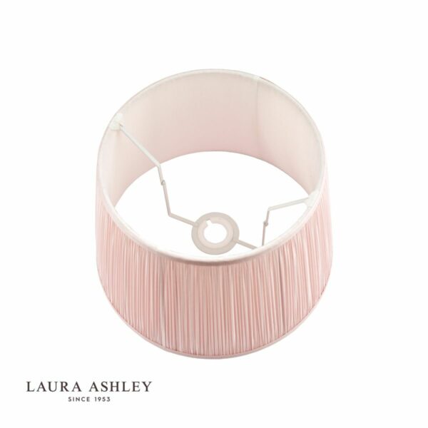 laura ashley hemsley lamp shade 20cm pink - Stillorgan Decor
