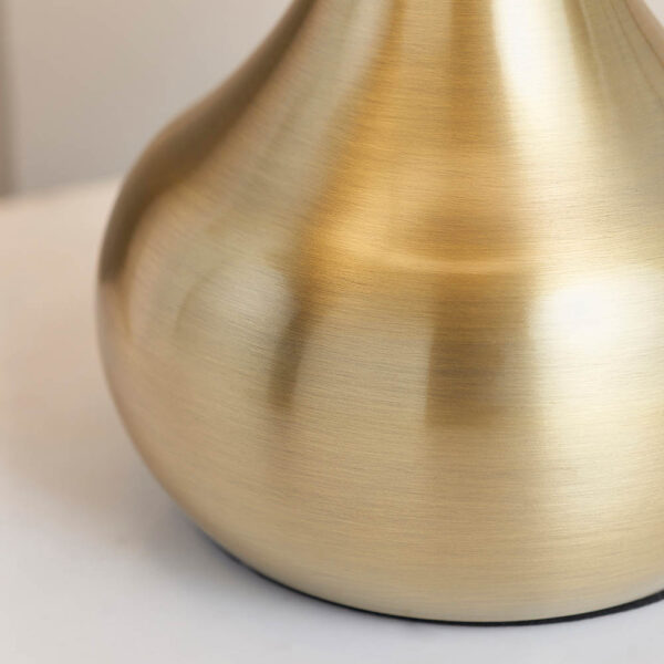 elegant brass table lamp touch lamp - Stillorgan Decor