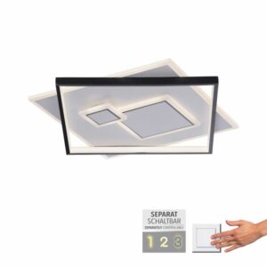 modern flush angular multi function ceiling light - Stillorgan Decor