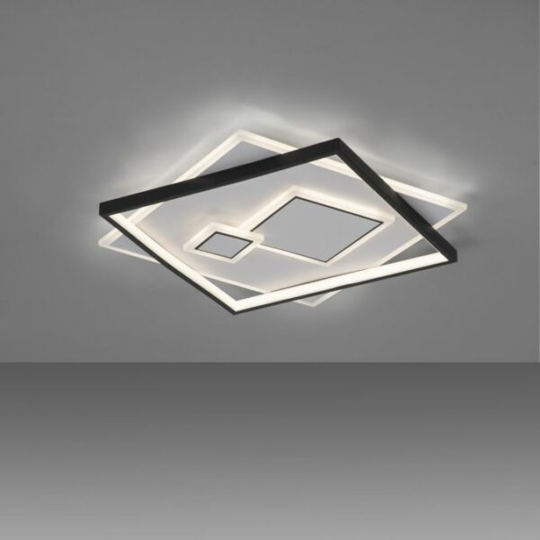modern flush angular multi function ceiling light - Stillorgan Decor
