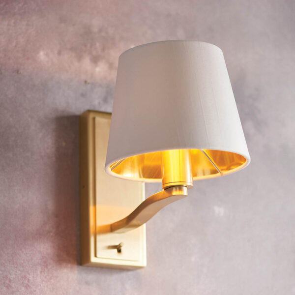 classic modern wall light gold - Stillorgan Decor